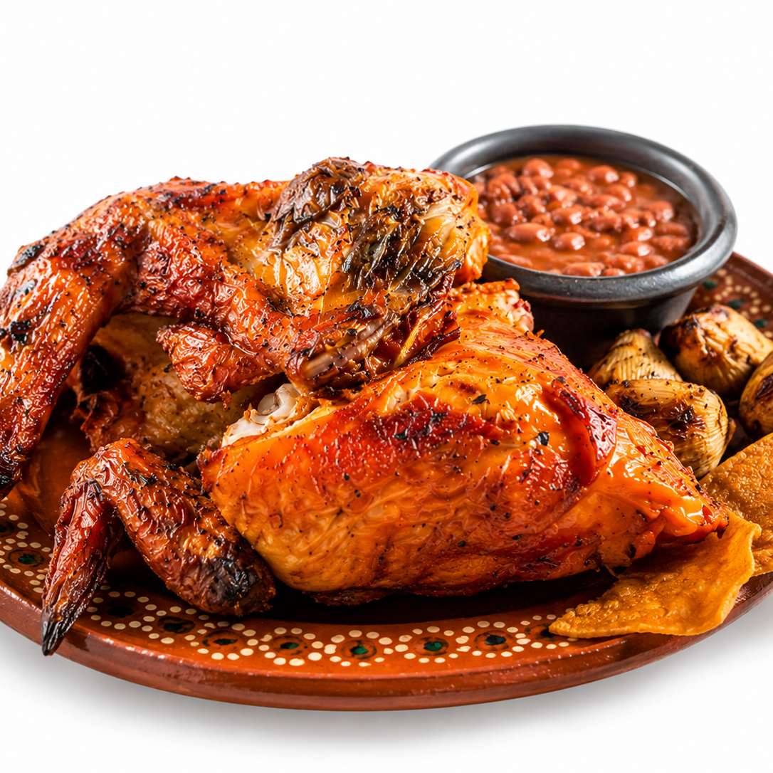 Pollo Asado con Tortillas