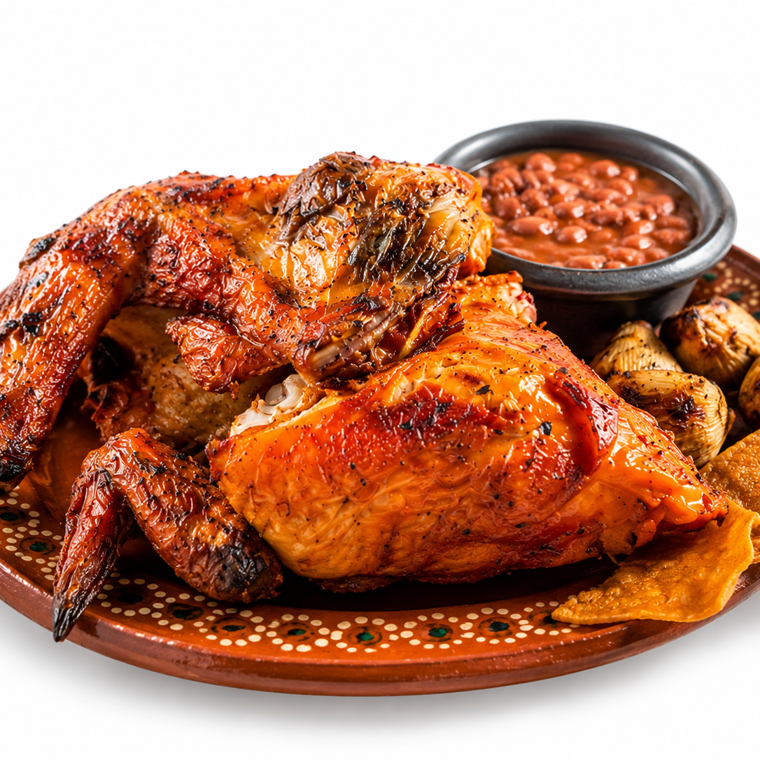 1 Pollo Asado con Complementos