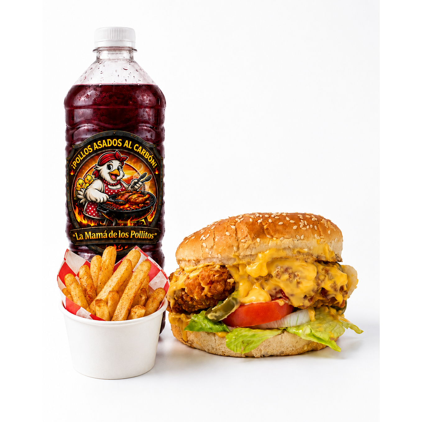 Combo Hamburguesa Boneless